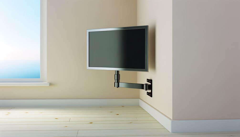 corner tv mounting solution