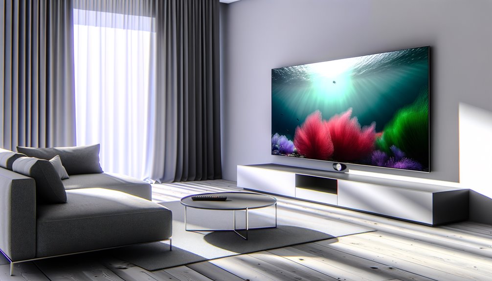 large oled television display