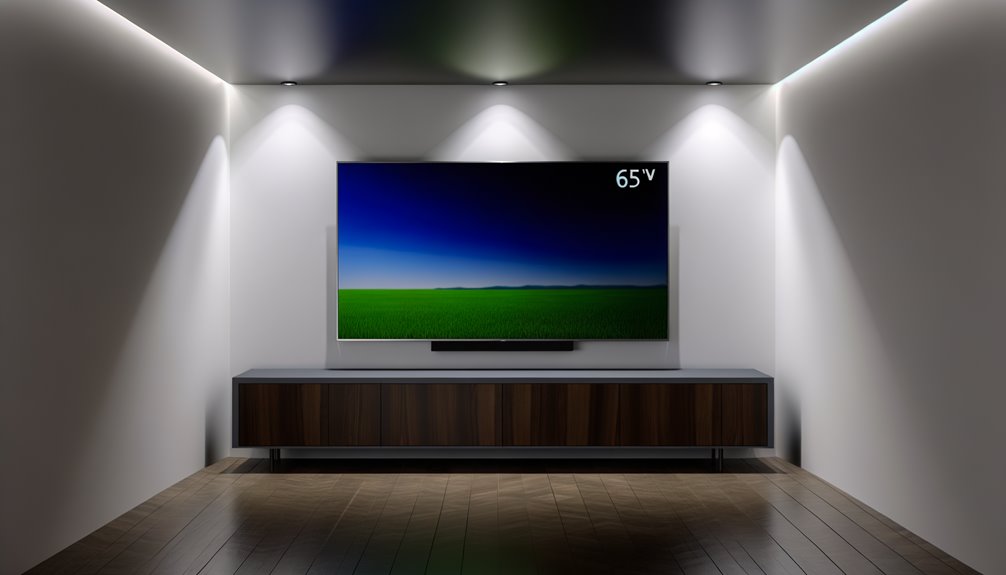 large samsung 65 inch television