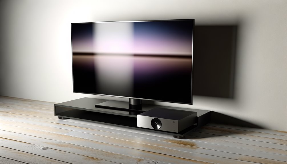 television and dvd player