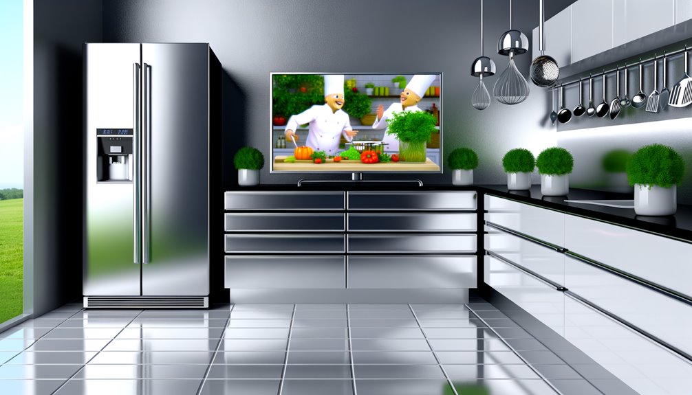 television for kitchen use