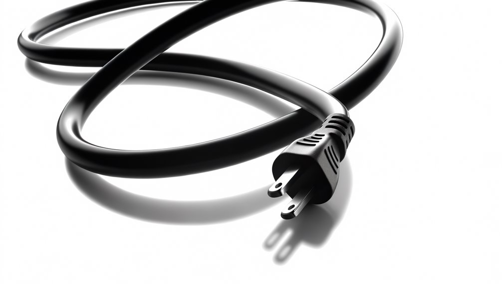 television power supply cord
