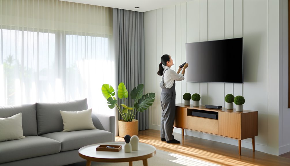 local smart tv setup