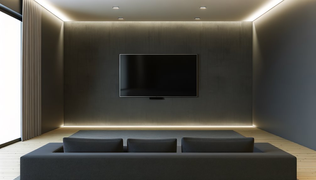 securely install tv mount