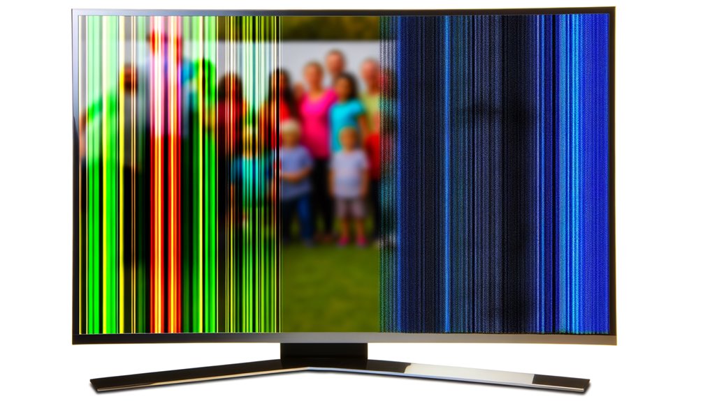 vertical screen display issues